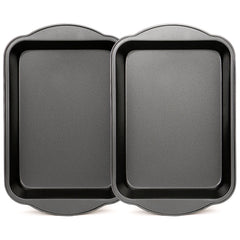 katbite 8x8 Aluminum Pans Disposable With Clear Lids for Air fryer
